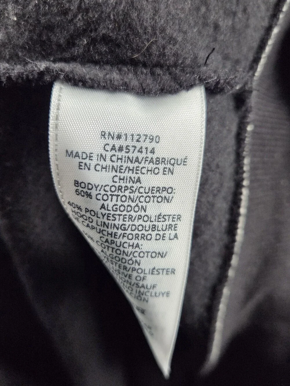 True Religion width armpit